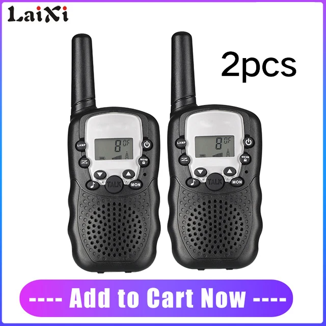 

2pcs Mini Toy Walkie TalkieT388 Kids Radio Station Retevis 0.5W PMR Two Way Radio Ham Radio Hf Transceiver