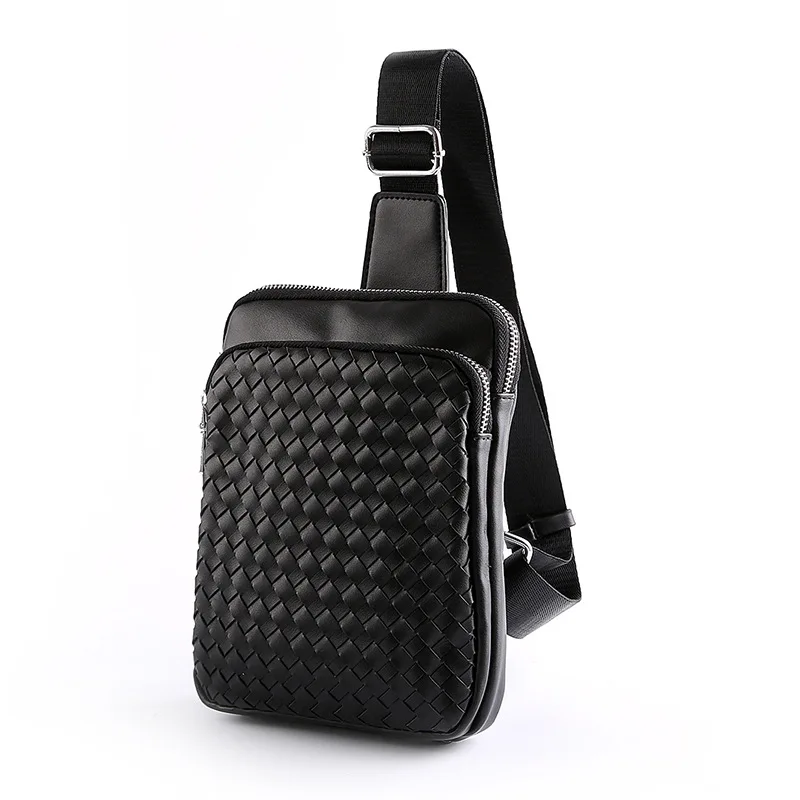 2016 new developed chest pack trend small leisure male Korean men s woven handbags