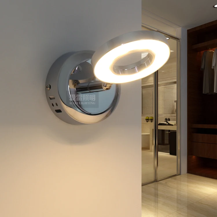 

The mirror lighting LED lamp w-0208 bedroom bedside lamp stairs stairs and corridor corridor wall briefly m