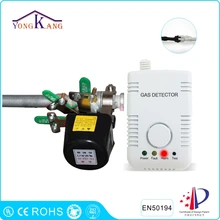 Yongkang Кухня Пособия по кулинарии Сигнализация утечки газа с DN20/DN25 манипулятор Клапан для газопровода отключения