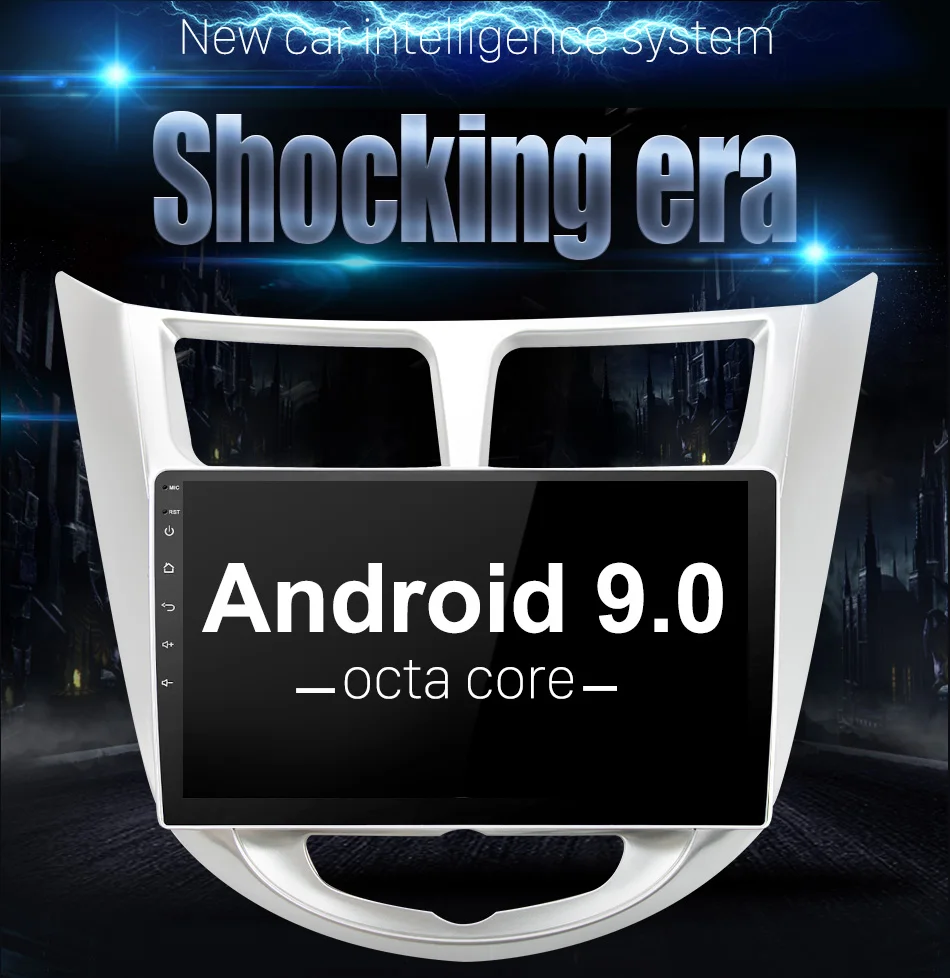 Excellent Eunavi 4G+32G Octa 8 core android 9.0 car dvd for Hyundai Solaris Verna Accent 2010-2018 multimedia car radio gps navi PX6 2 Excellent Eunavi 4G+32G Octa 8 core android 9.0 car dvd for Hyundai Solaris Verna Accent 2010-2018 multimedia car radio gps navi PX6 2