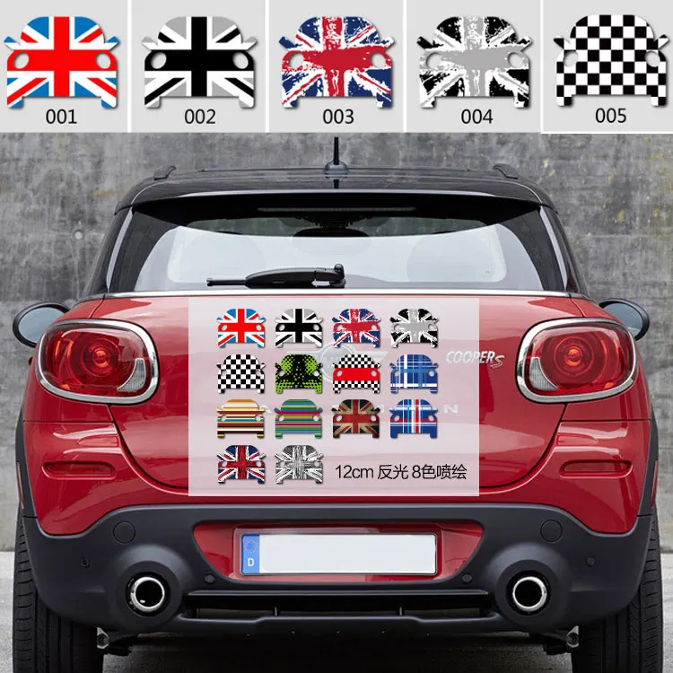 Seitenbeschriftung Sticker Aufkleber Mini England Flag/#175 Dekor 