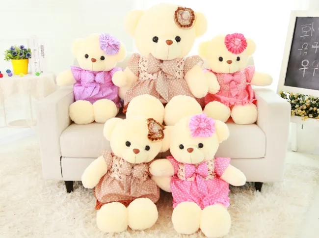 60 cm/80 cm vestido oso de peluche almohada chica enorme oso peluche muñeca peluches Panda cumpleaños del niño del juguete regalo de Año Nuevo Peluche Ted 60 cm/80 cm vestido oso de peluche almohada chica enorme oso peluche muñeca peluches Panda cumpleaños del niño del juguete regalo de Año Nuevo Peluche Ted