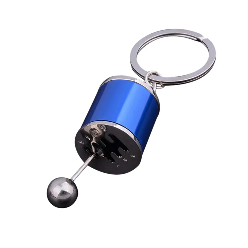 

New arrival 2017 Gear Knob Gear Shift Gear Stick Gear Box Metal Key Chain Keyfob Car Keyring Gift