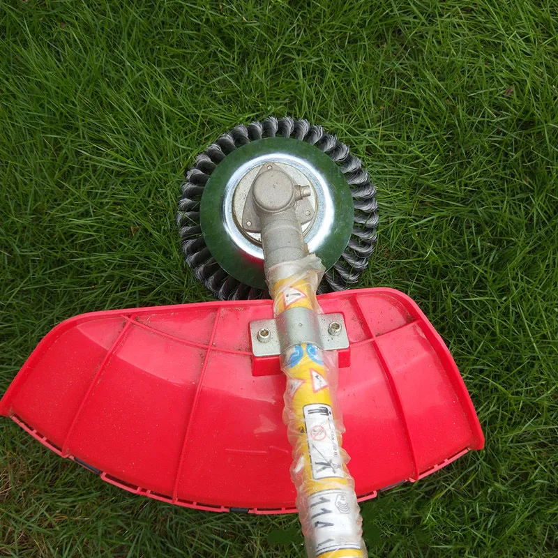 Garden Power Tools Wire Grass Twisted Accessories Rotary Cutter Weed Brush Polishing Bowl Type Trimmer