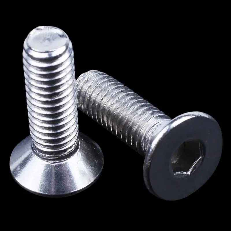 45 шт. M6x15mm шестигранный драйвер из нержавеющей стали головка потай болты