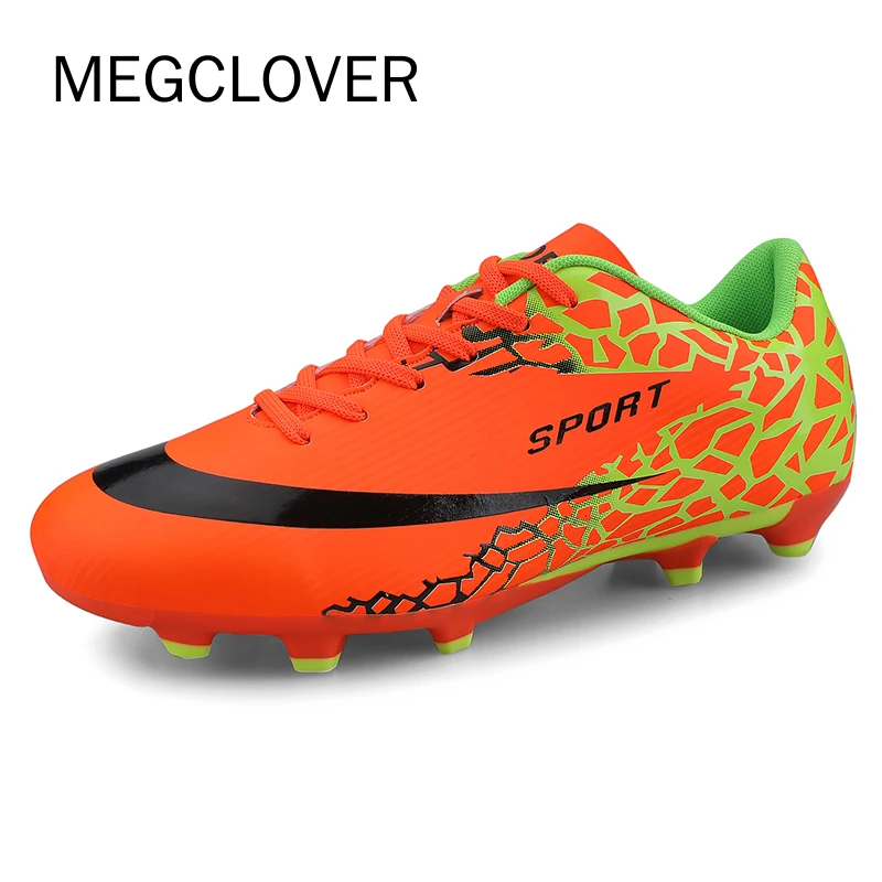 

2019 Men's Futzalki Football Shoes Sneakers Indoor Turf Futsal Football Boots Soccer Cleats Boys Kids Training Shoes Size 31-45