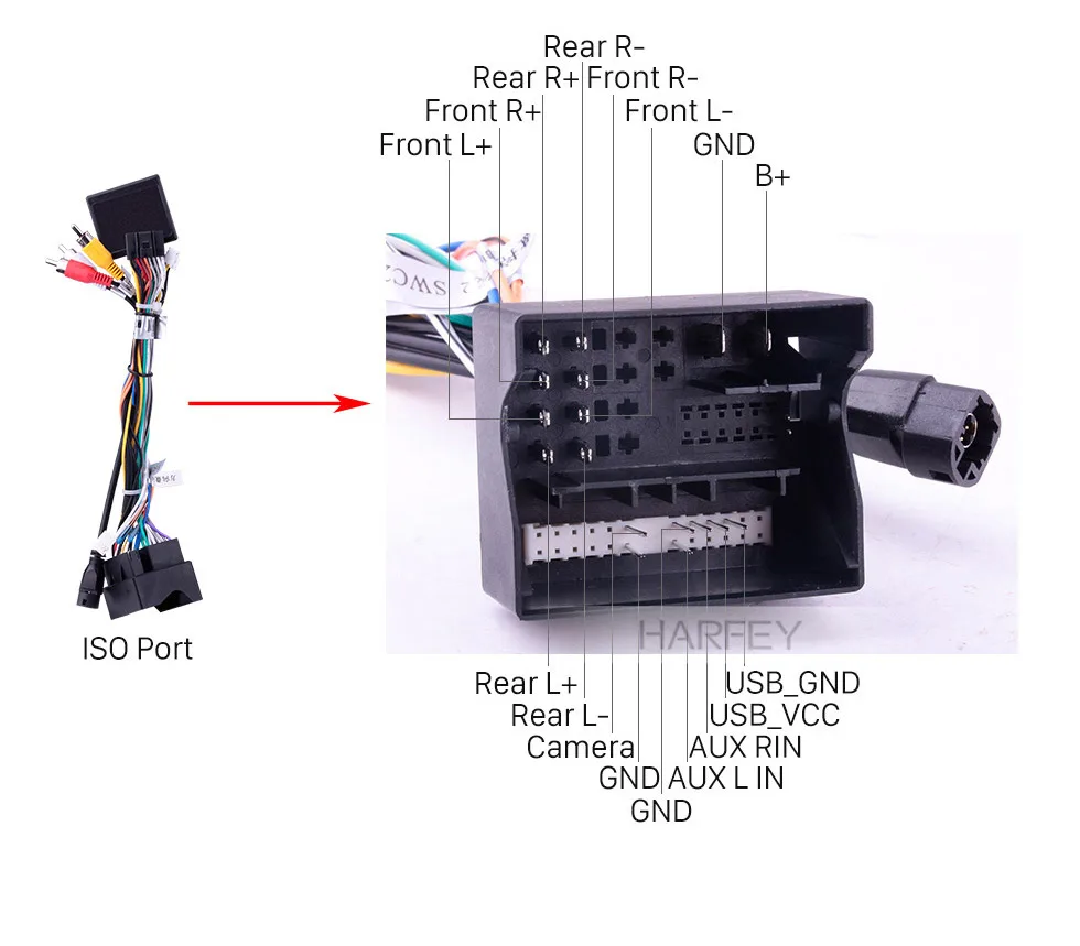 Discount Harfey 10.1inch 2 din Android 8.1 GPS car Radio for 2017-2018 Skoda Diack with HD Touchscreen WIFI support Carplay Backup camera 17