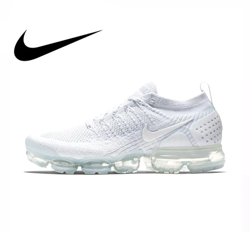 Nike Air VaporMax Flyknit 2.0 Men's Breathable Running Shoes Athletic Designer Footwear Walking Massage Sport Outdoor Sneakers