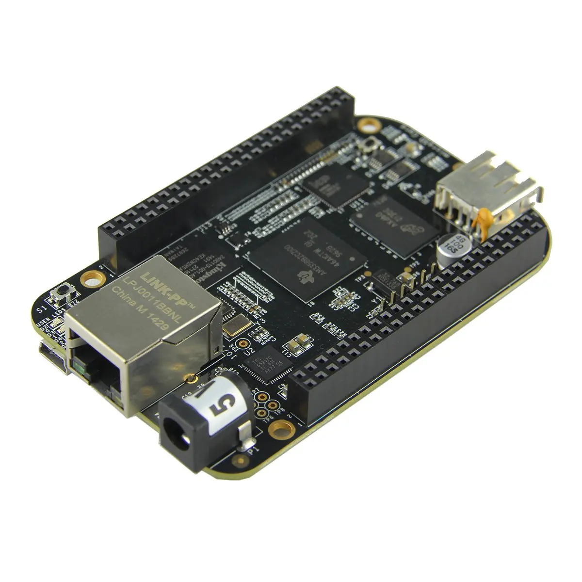 

Beaglebone Black BB-Black Rev C 4GB eMMC AM335x Cortex-A8 Single Board Development Platform Embest version