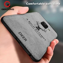 Олень ткань чехол для телефона для Samsung Galaxy A8 A6 J4 J6 плюс J5 J7 J3 Note 9 8 S8 S9 S10 плюс S10e бизнес-Чехол