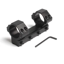 Двойные кольца с низкой прибылью крепление для кольцо ласточкин хвост 11 мм Вивер рейка 100 мм Длина Охотничьи аксессуары Caza RL2-0026