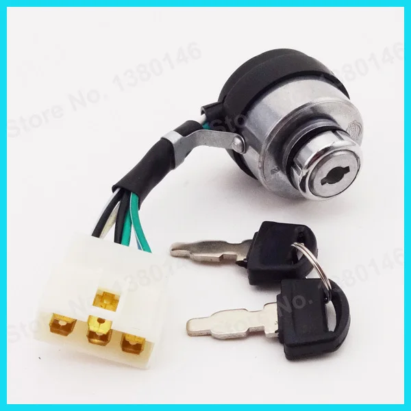 

6 Wire Start On Off Ignition Key Switch For Chinese Portable Gasoline Generator