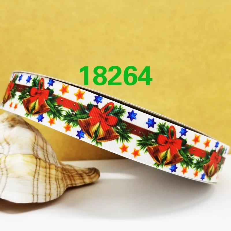 50 двор мультфильм печатных grosgrain ленты 18264 - Цвет: 18264