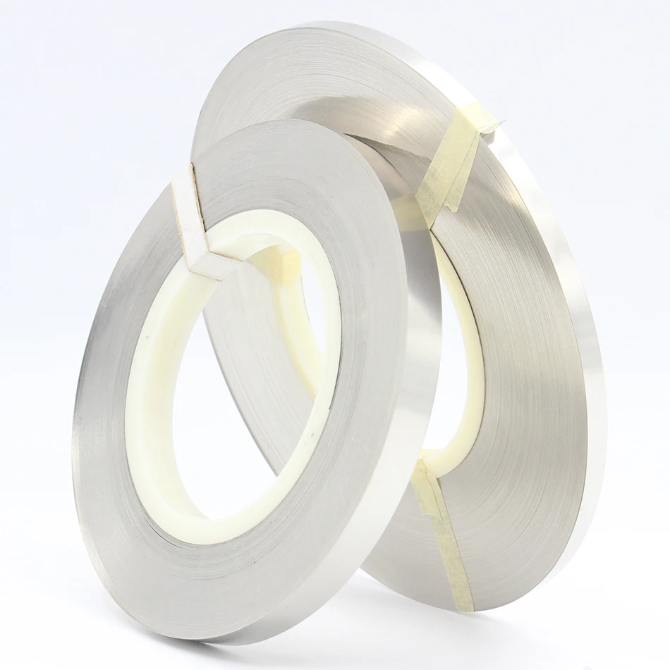 

Thickness 0.2mm x 1kg battery tabs nickel plate Nickel plating for 18650 cell battery Battery welding nickel plate