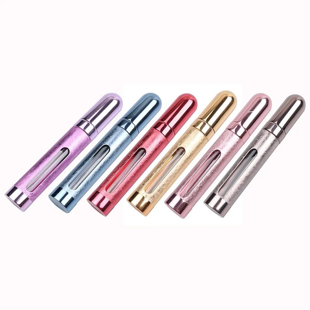 

12ml Mini Refillable Portable Empty Atomizer Perfume Bottle Scent Pump Spray Case Travel Parfum Cosmetic Containers Airless Pump