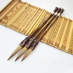 Каллиграфия ручки-щетки подарочный набор щётка для волос ручка Китайская традиционная картина с каллиграфией кисть для взрослых детей
