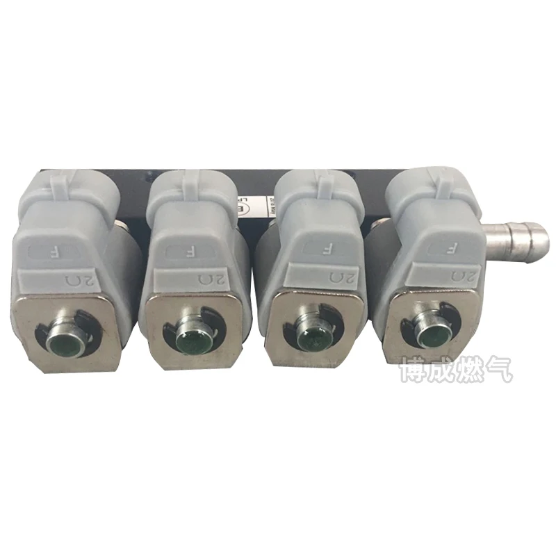 Tanie 2 ohm 4 cylindry CNG LPG wtryskiwacza szyny wysokiej prędkości wspólne szyna wtryskiwacza wtryskiwacz gazu i akcesoria