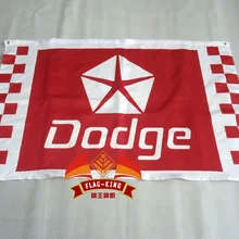 Dodge красный гоночный флаг, 90*150 СМ полиэстер dodge красного знамени