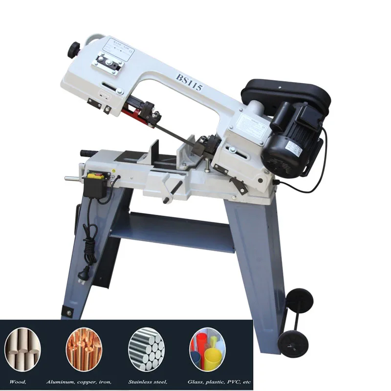 Metal Sawing Machine Multifunctional Woodworking Electric Desktop Horizontal Vertical Band Sawing Machine BS115 Metal Sawing Machine Multifunctional Woodworking Electric Desktop Horizontal Vertical Band Sawing Machine BS115