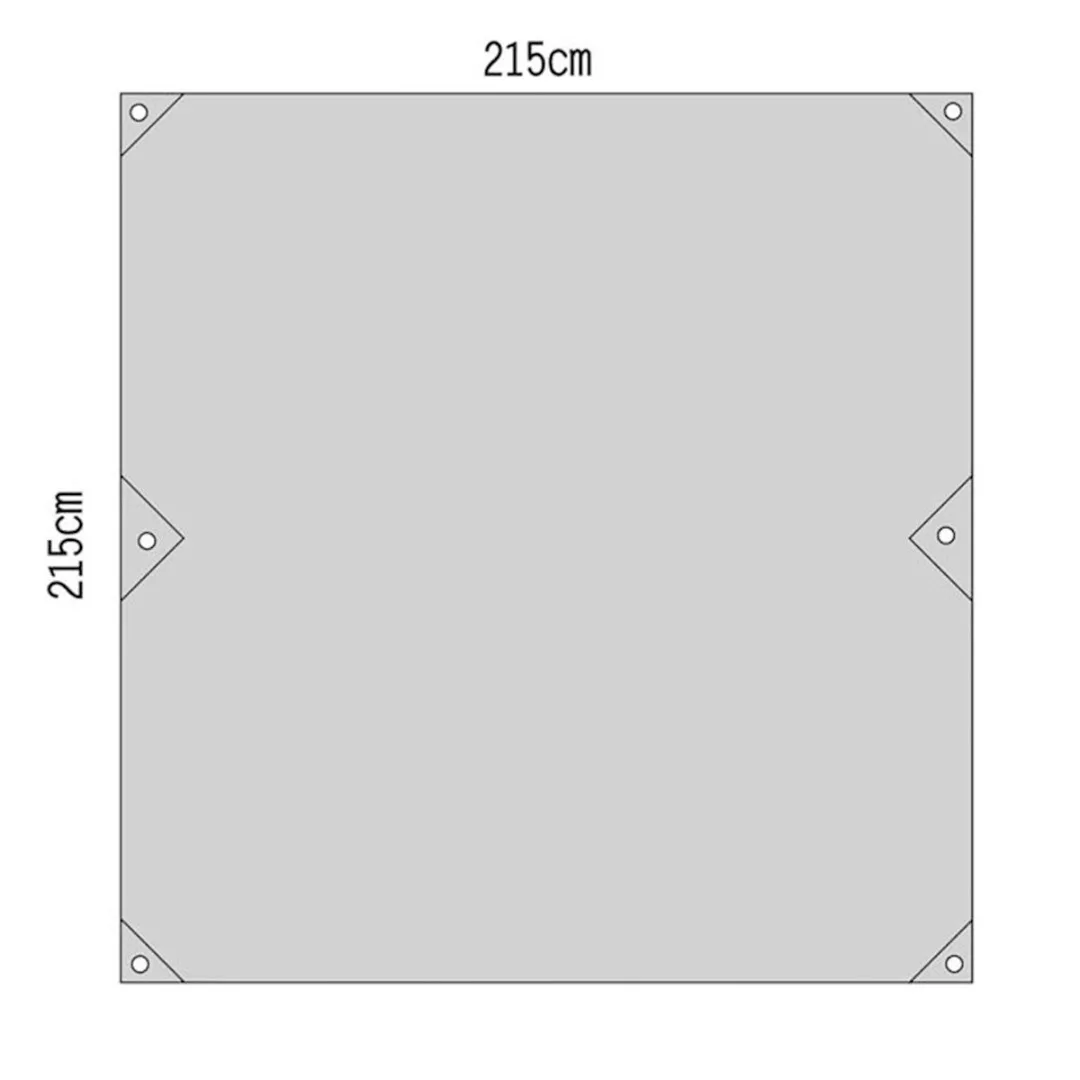 1 x Thick Oxford Groundsheet Picnic Camping Pad Tarp Beach Tent Awning Mat Outdoor