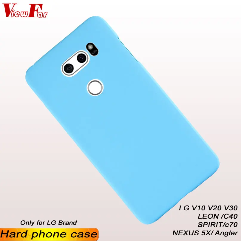 

ViewFar Multi Colors Case For LG V10 V20 V30 Nexus 5X Angler Leon C40 Spirit C70 H420 H440N Matte Cover Thin Hard Plastic Cases