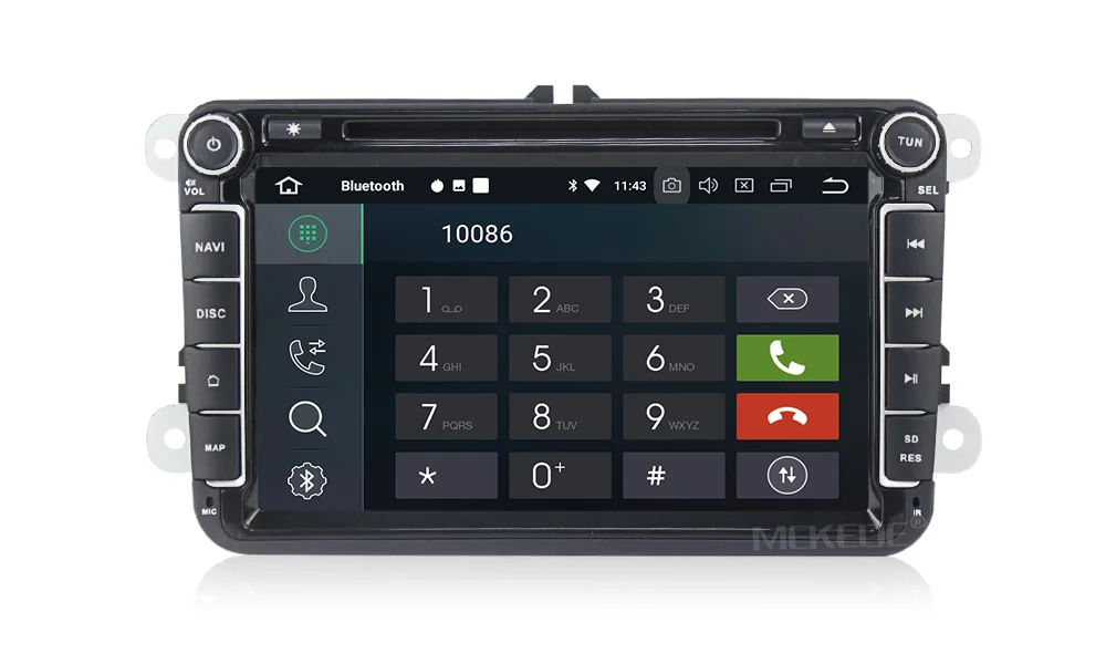 Top 1024X600 px5 8" Android 8.0 Octa core 4G RAM Car DVD GPS Radio DVR DAB+ DVD For VW Passat Golf Tiguan Eos Jetta Seat free canbus 15