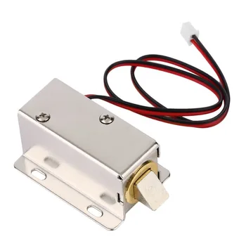 

Magnetic Lock Professional Small DC 12V Open Frame Type Solenoid For Electric Door Lock with Low Power Consumption Stability