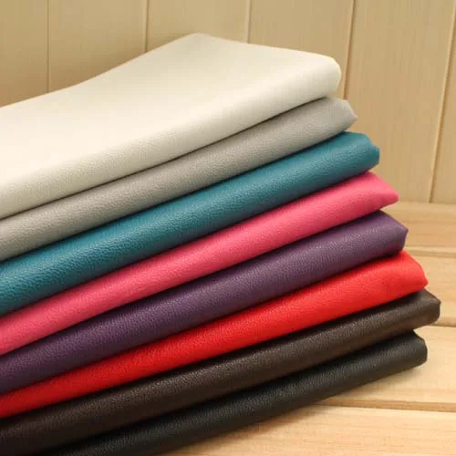 

Small Lychee PU leather Faux Leather Fabric Upholstery leather DIY Bag Material Back Compound velvet 50*65cm