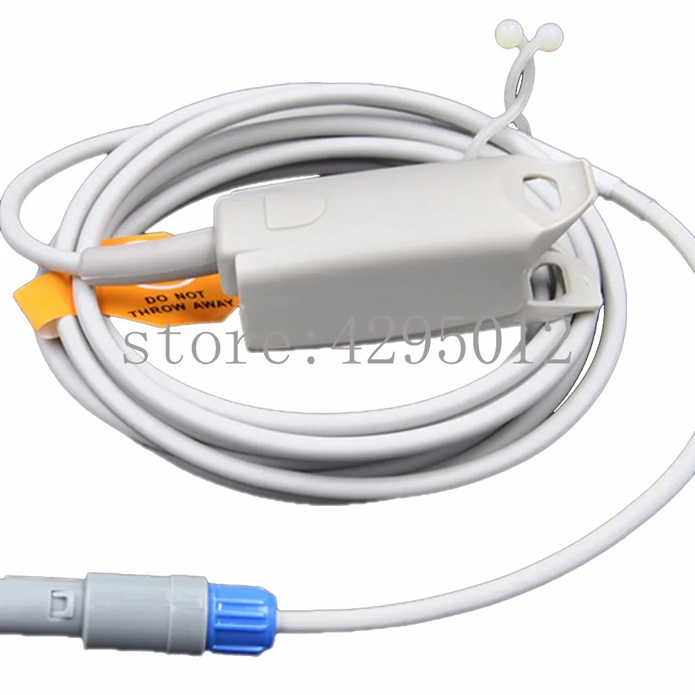 Mindray PM9000 Датчик Spo2 с зажимом для пальцев взрослых PM7000 6201 8000 VS800 (модуль Mindray) MEC-1000
