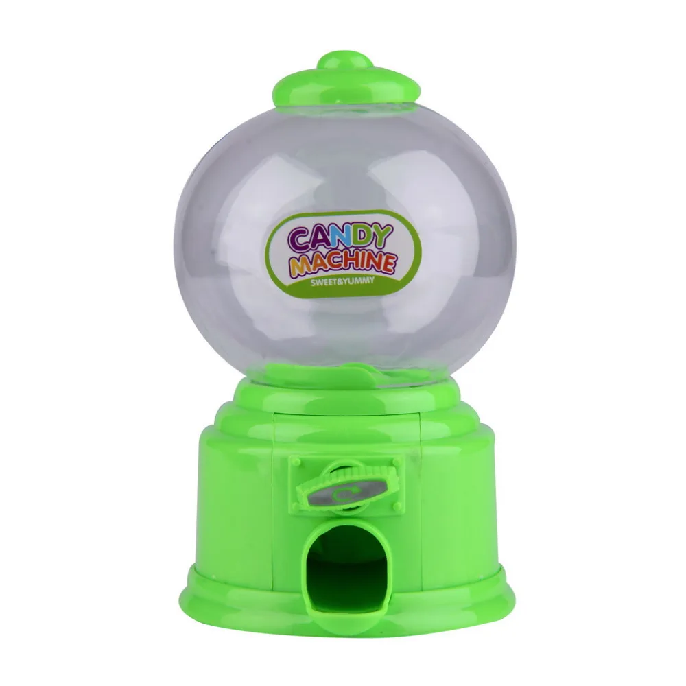 Sweets Mini Candy Machine Bubble Gumball Dispenser Coin Bank Kids Toy GRSYU