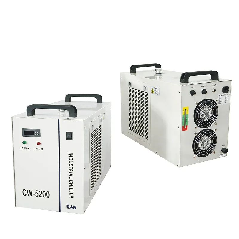 8L Water Chiller for 150W CO2 welding machine,Heat sealing, Injection