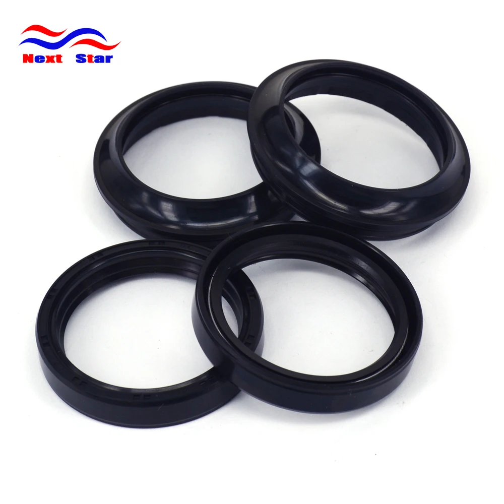 

Motorcycle Front Fork Damper Dust cover Oil Seals Set Kit Shock Absorber Part For SUZUKI GSX600F GSXR600W GSX750F 41*54*11