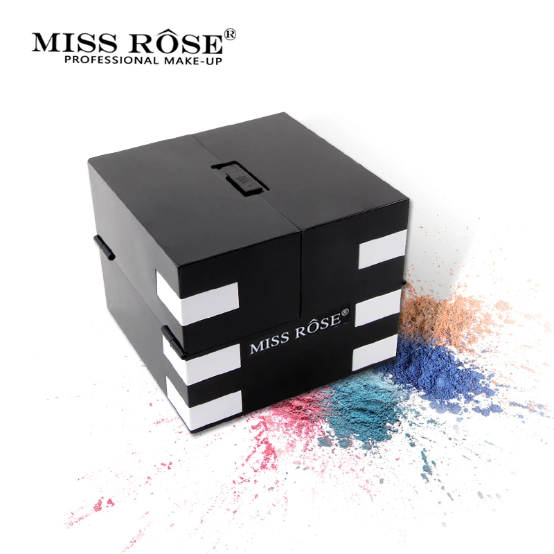 Дешево Miss Rose 142 цвет матовый Тени для век палитры Блеск водостойкий Shimmer Тени для век скрасить длительный световой макияж натуральный