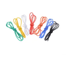 1 м Калибр 14 AWG силиконовая резина многожильный провод, электрический кабель, led Электрический провод, кабель красный черный 7 видов цветов Высокое качество