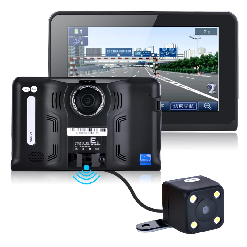 7inch 16GB Android Vehicle GPS Navigation Rear view cameraTruck Car GPS Navigator Tablet PC Car