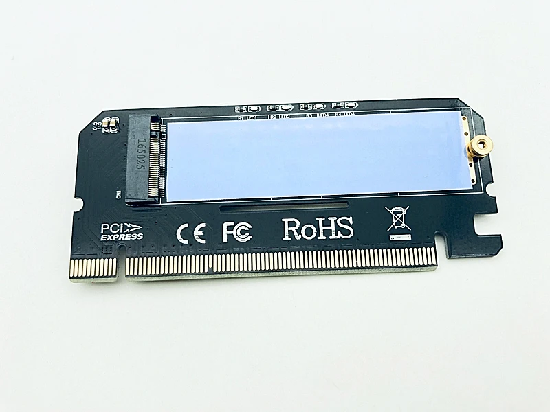 Новое поступление NGFF на PCIE 3 0 X16 алюминиевый корпус светодиодная Плата расширения