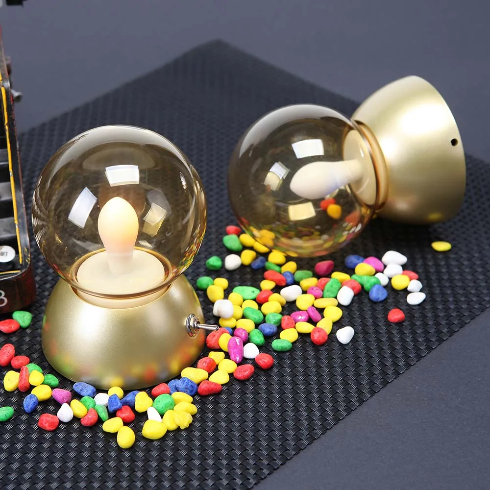 

New Vintage Bulb Night Light Retro USB Lamp Rechargeable luminaria Nightlight luces LED energy-saving Book lights Mini Bed Lamps