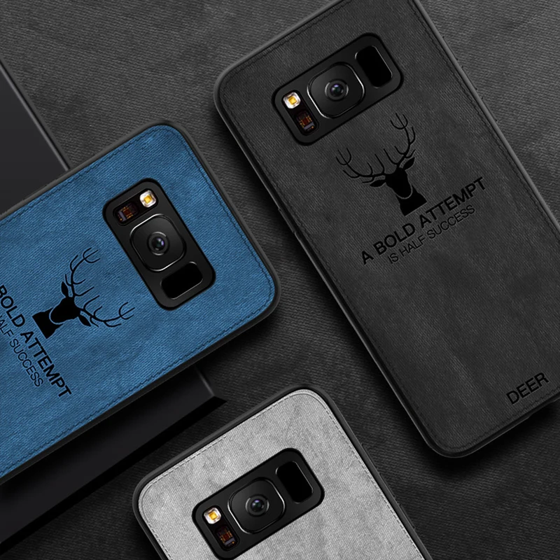 

Shockproof Cloth Case For Samsung Galaxy S8 S9 Plus Note 9 8 Case For Samsung A6 Plus 2018 J2 Prime J3 J5 J7 2017 Luxury Case