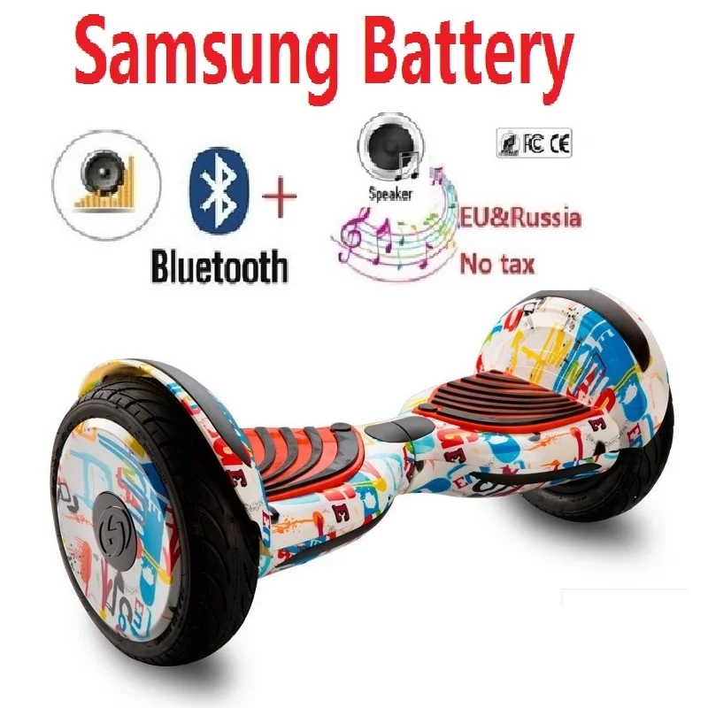 

10 inch electric scooter skateboard electric skate balance scooter gyroscooter hoverboard overboard patinete electrico