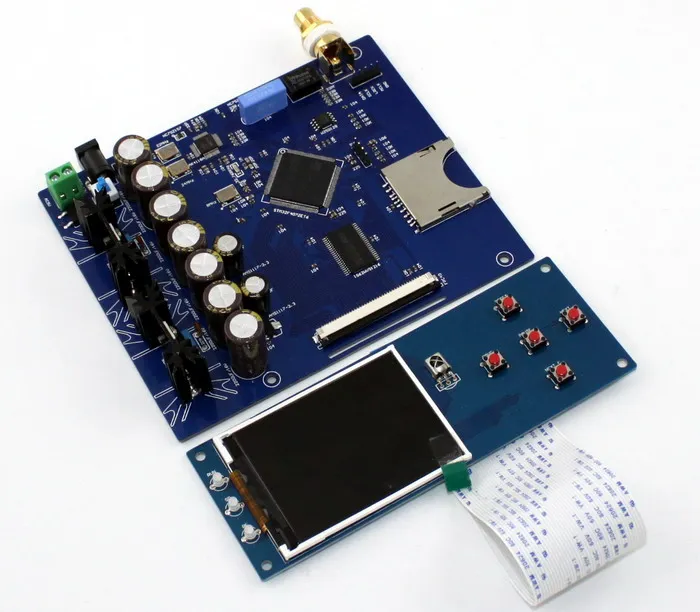 Цифровой циферблат STM32F407ZET6 AK4118 SD без потерь коаксиальный/II2S выход поддерживает