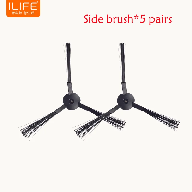 

10* Side brush(5 pairs) for ilife x620 Cleaning Robot ilife x620 Robot Vacuum Cleaner Parts