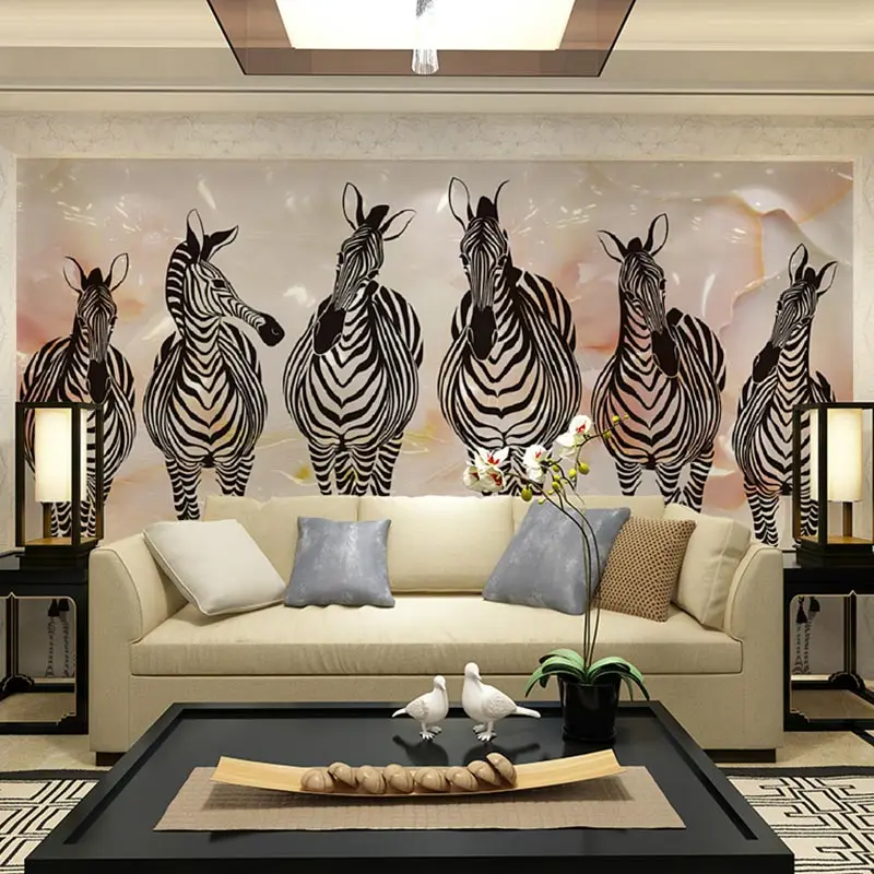 zebra wallpaper decor zebra wallpaper decor