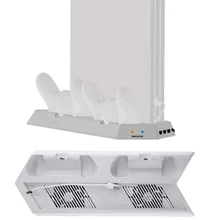 Вертикальная подставка для PS4 Pro V2 охлаждающий вентилятор, контроллер зарядная станция база для консоли Playstation 4 Pro, зарядное устройство, охлаждающая подставка