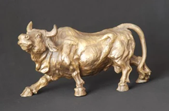 

The bull collection process business gifts decoration office decoration animal (bullish AL-009)