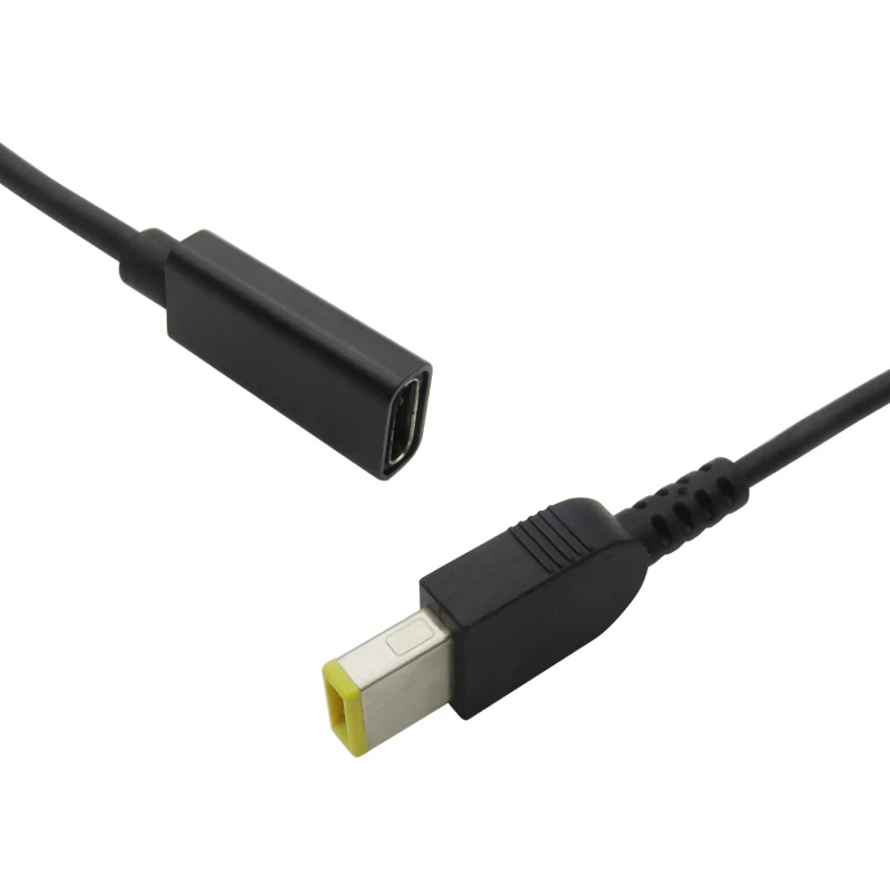 Для Lenov USB-C type C-тонкий наконечник кабельный адаптер/квадратный наконечник кабельный адаптер