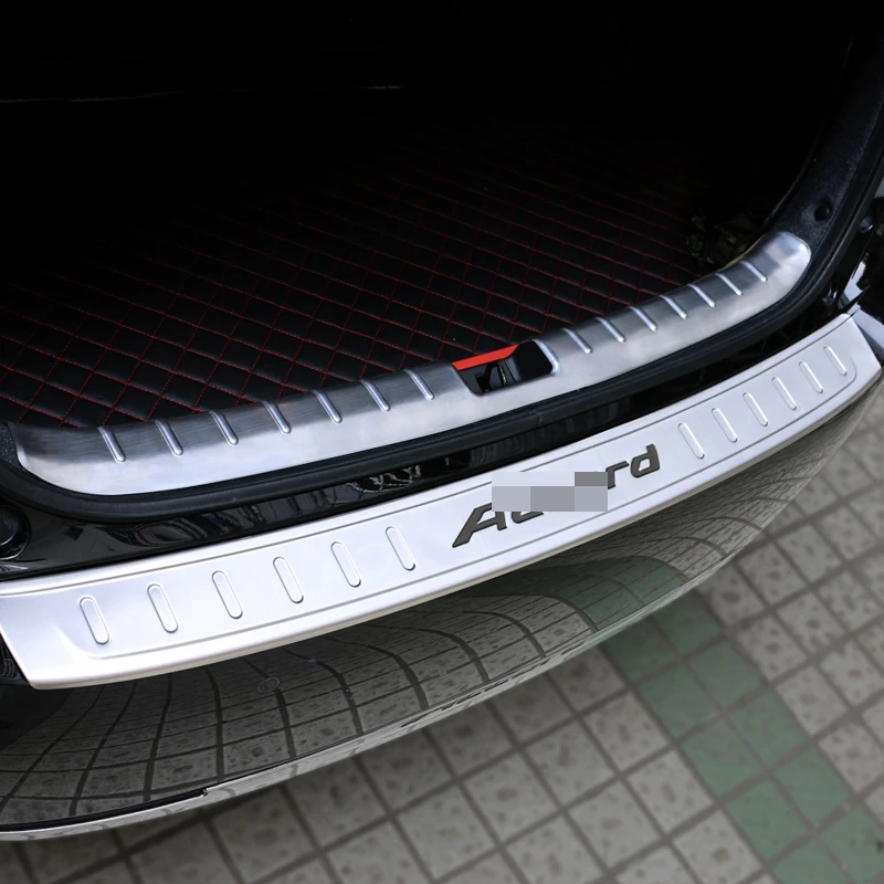 Car Rearguards Stainless Steel Rear Bumper Trunk Fender Sill Plate