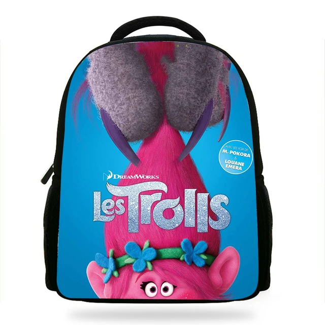 14inch Por Trolls Character Book Bags For Children Cartoon 14inch Por Trolls Character Book Bags For Children Cartoon Printing Backpack Kids School Boys