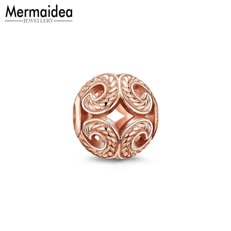 

Beads WaveRose Pure Gold Color Beads Fits Bracelet Jewelry Thanksgiving Gift For Women Men