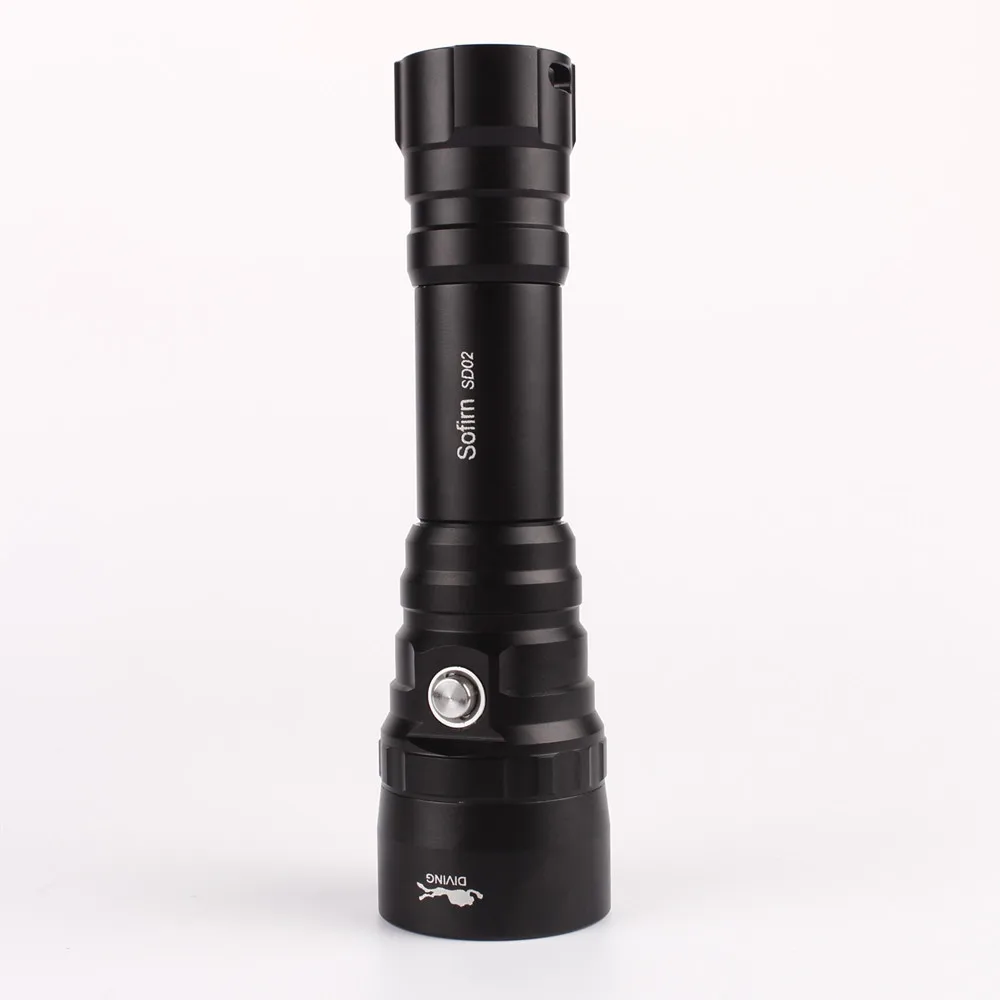  Sofirn SD02 Professional Scuba Diving Flashlight 18650 Powerful Dive Light Cree XPL 1050lm LED Lamp - 32821544280